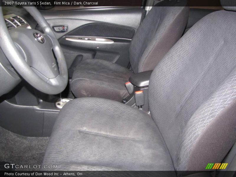 Flint Mica / Dark Charcoal 2007 Toyota Yaris S Sedan