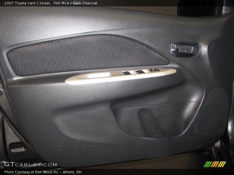 Flint Mica / Dark Charcoal 2007 Toyota Yaris S Sedan