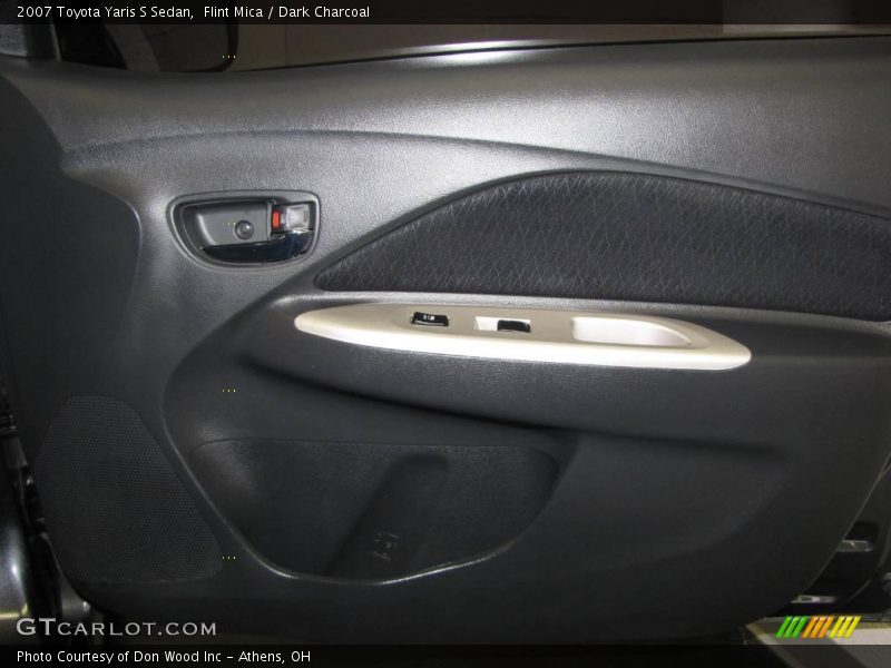 Flint Mica / Dark Charcoal 2007 Toyota Yaris S Sedan