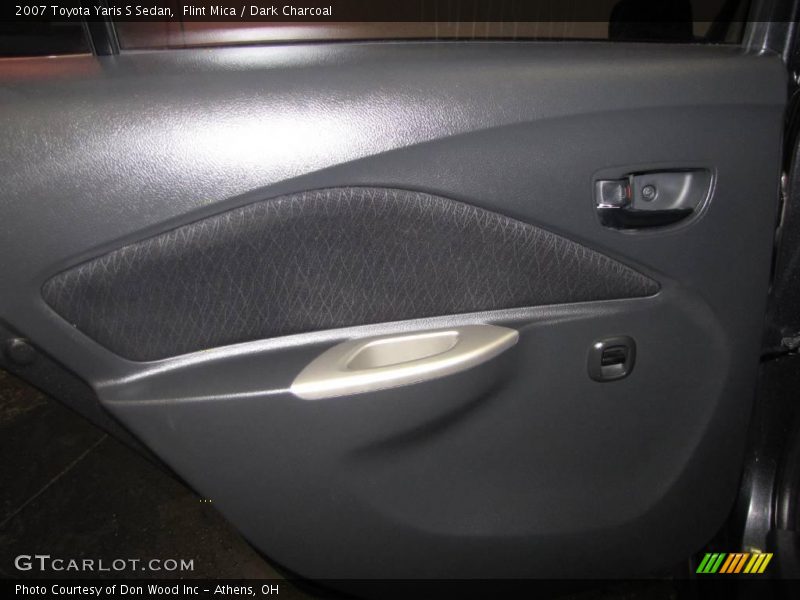 Flint Mica / Dark Charcoal 2007 Toyota Yaris S Sedan