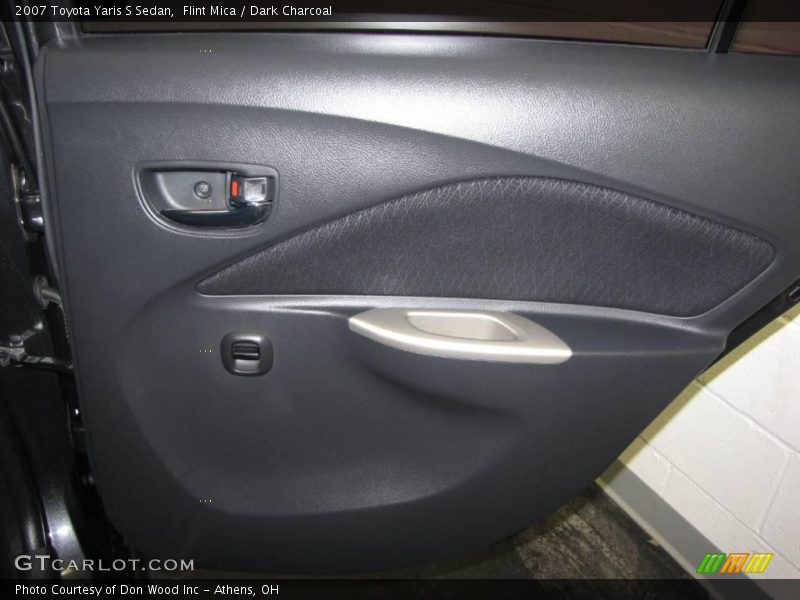 Flint Mica / Dark Charcoal 2007 Toyota Yaris S Sedan