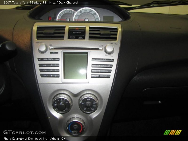 Flint Mica / Dark Charcoal 2007 Toyota Yaris S Sedan
