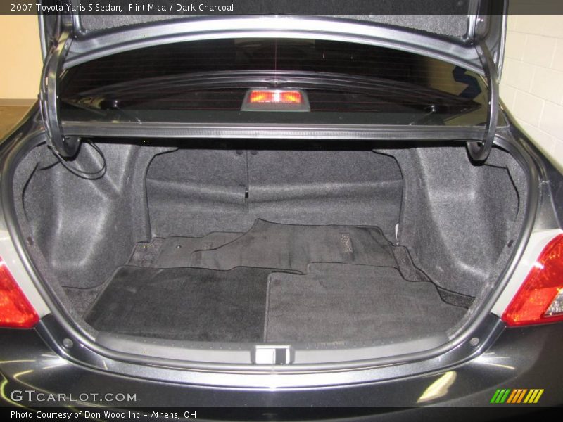 Flint Mica / Dark Charcoal 2007 Toyota Yaris S Sedan
