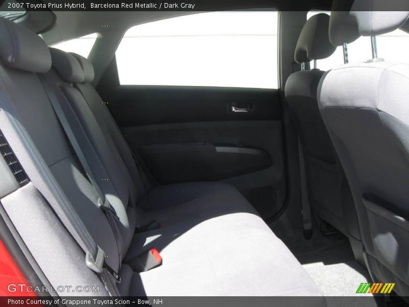 Barcelona Red Metallic / Dark Gray 2007 Toyota Prius Hybrid