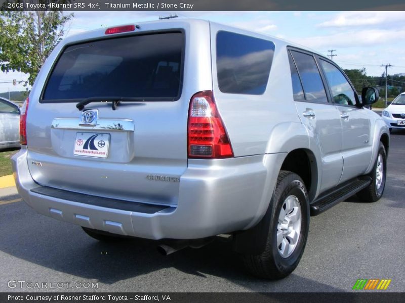Titanium Metallic / Stone Gray 2008 Toyota 4Runner SR5 4x4