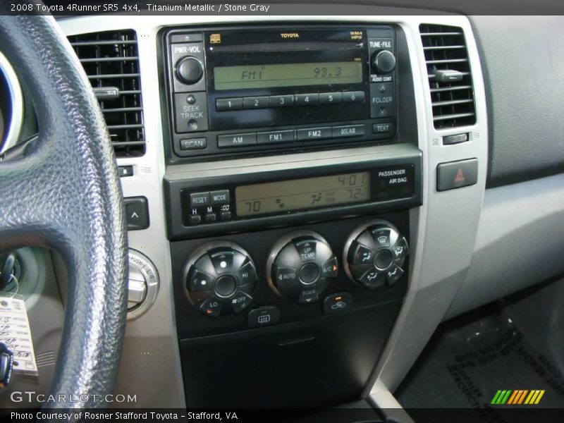 Titanium Metallic / Stone Gray 2008 Toyota 4Runner SR5 4x4