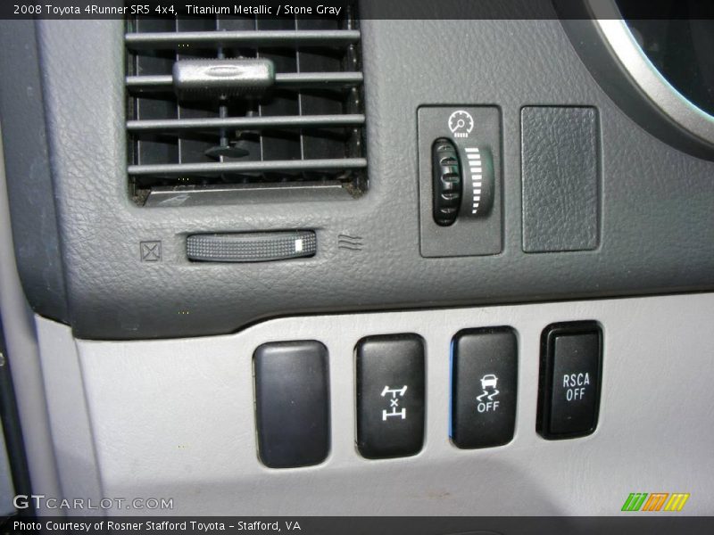 Titanium Metallic / Stone Gray 2008 Toyota 4Runner SR5 4x4