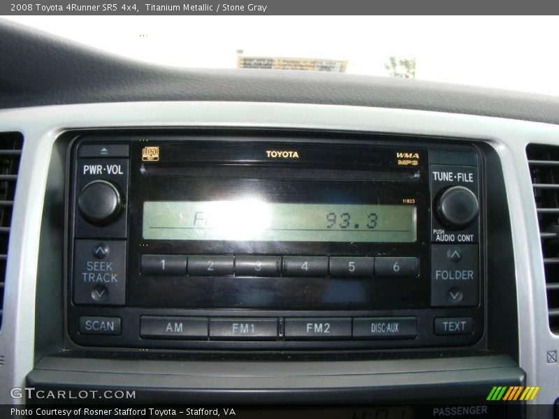 Titanium Metallic / Stone Gray 2008 Toyota 4Runner SR5 4x4