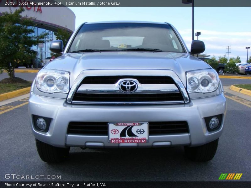 Titanium Metallic / Stone Gray 2008 Toyota 4Runner SR5 4x4