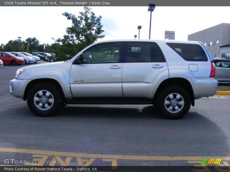 Titanium Metallic / Stone Gray 2008 Toyota 4Runner SR5 4x4