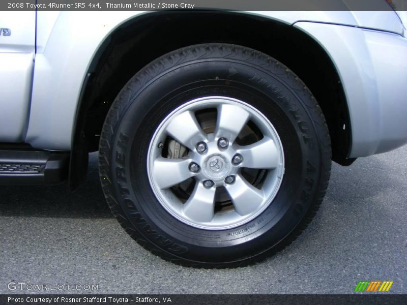 Titanium Metallic / Stone Gray 2008 Toyota 4Runner SR5 4x4