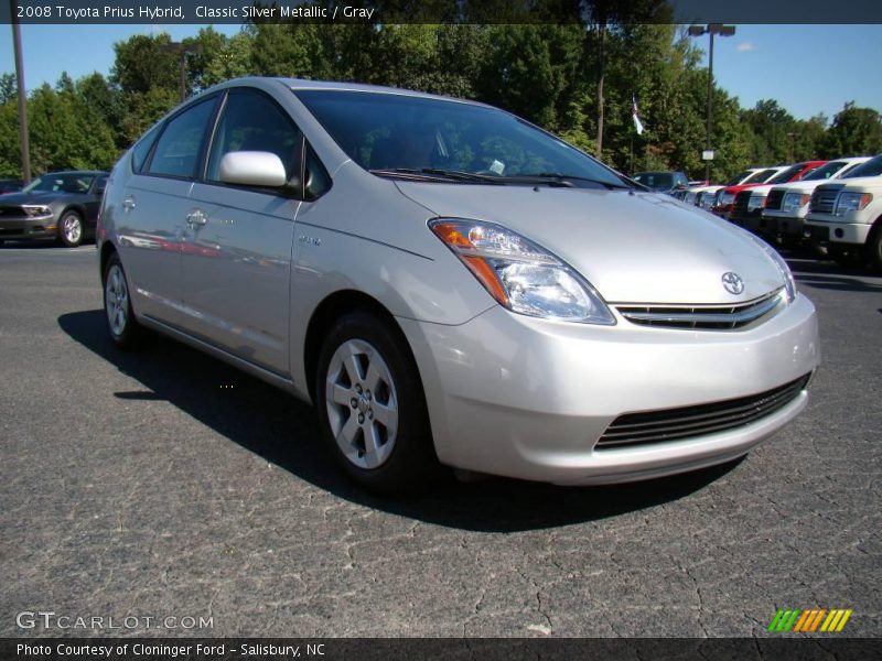 Classic Silver Metallic / Gray 2008 Toyota Prius Hybrid