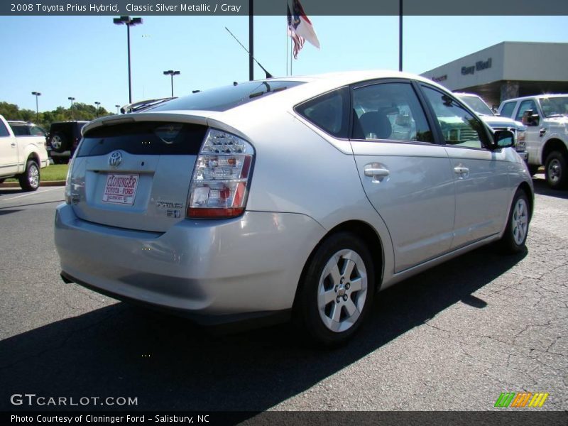 Classic Silver Metallic / Gray 2008 Toyota Prius Hybrid