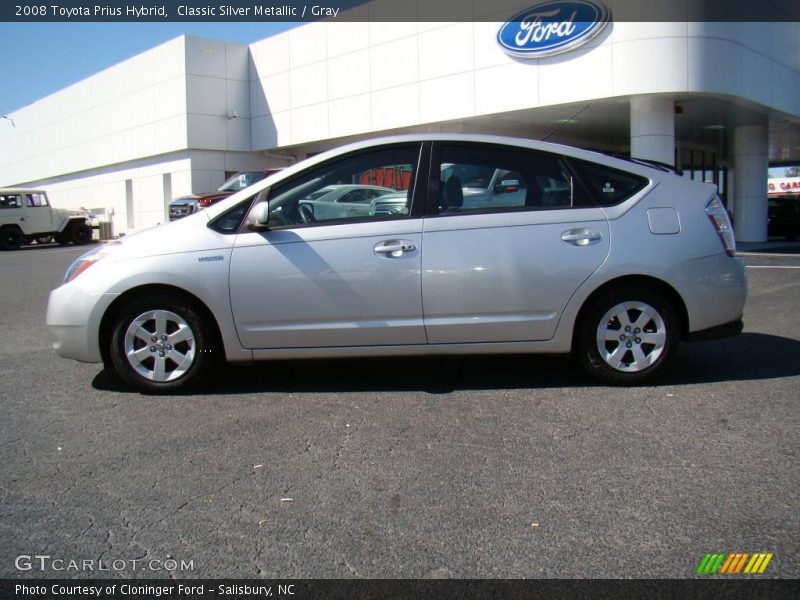 Classic Silver Metallic / Gray 2008 Toyota Prius Hybrid