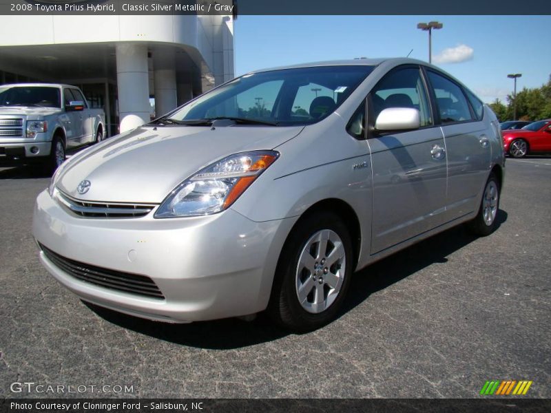 Classic Silver Metallic / Gray 2008 Toyota Prius Hybrid