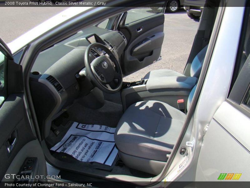 Classic Silver Metallic / Gray 2008 Toyota Prius Hybrid