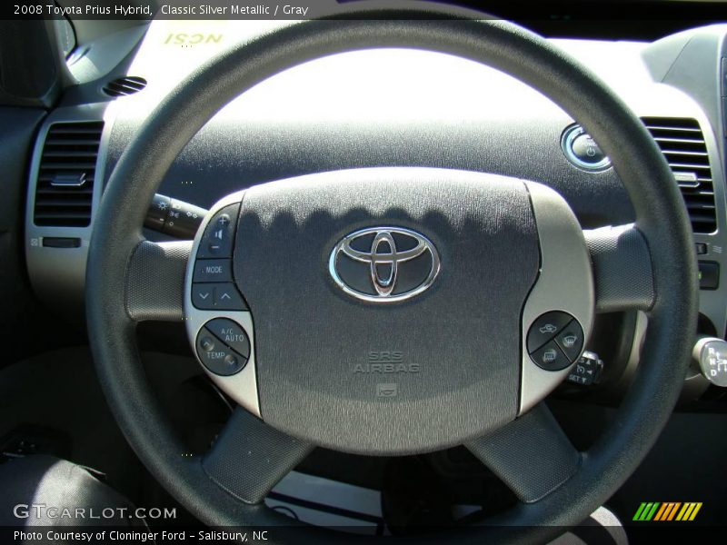 Classic Silver Metallic / Gray 2008 Toyota Prius Hybrid