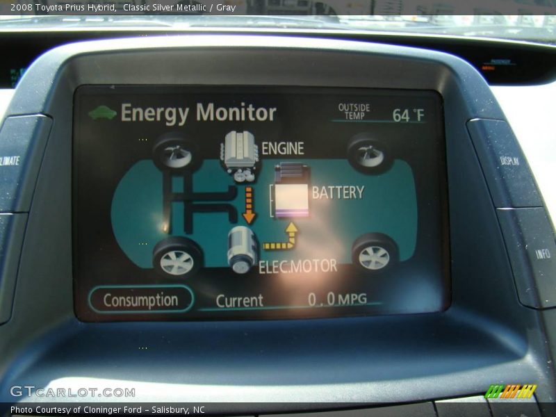 Classic Silver Metallic / Gray 2008 Toyota Prius Hybrid