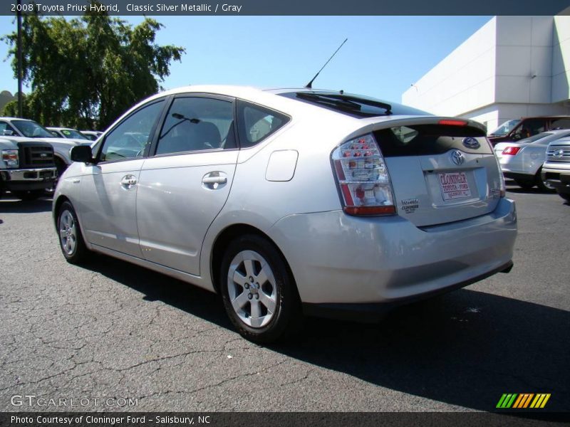 Classic Silver Metallic / Gray 2008 Toyota Prius Hybrid