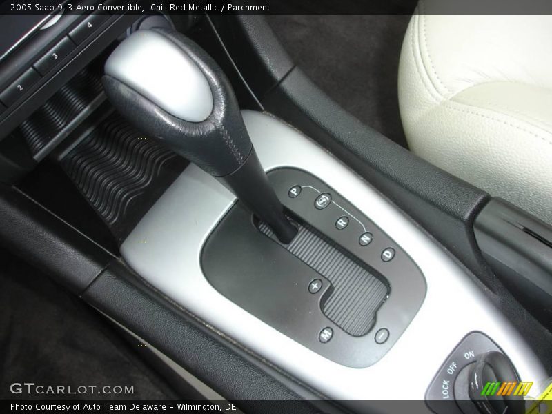 Chili Red Metallic / Parchment 2005 Saab 9-3 Aero Convertible