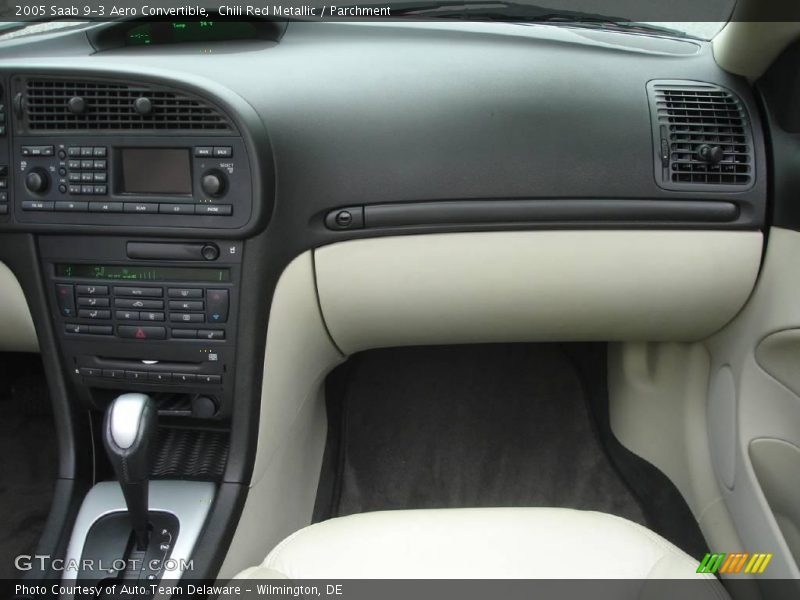 Chili Red Metallic / Parchment 2005 Saab 9-3 Aero Convertible