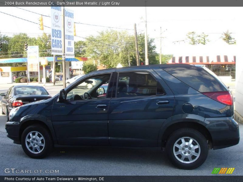 Dark Steel Blue Metallic / Light Gray 2004 Buick Rendezvous CX