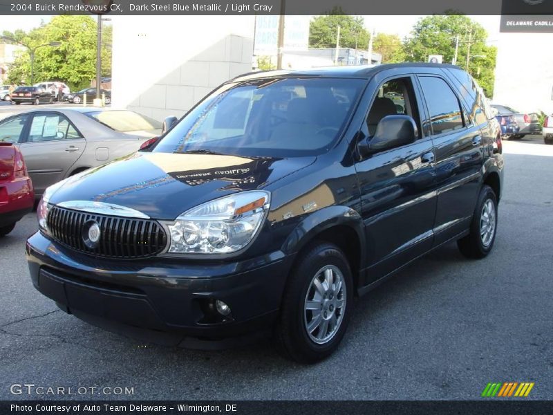 Dark Steel Blue Metallic / Light Gray 2004 Buick Rendezvous CX