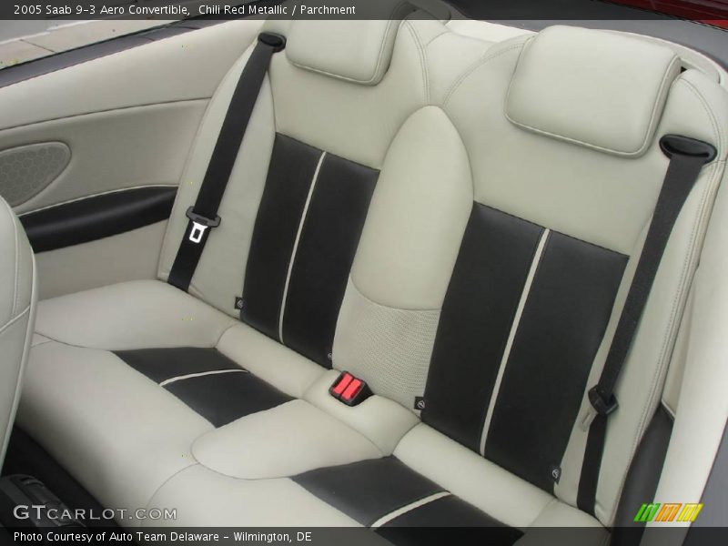 Chili Red Metallic / Parchment 2005 Saab 9-3 Aero Convertible
