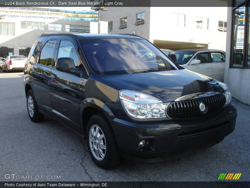 Dark Steel Blue Metallic / Light Gray 2004 Buick Rendezvous CX
