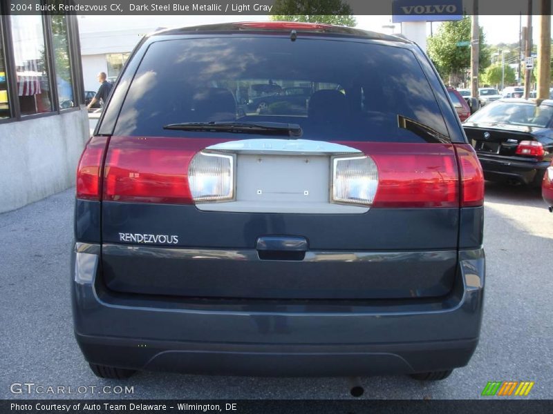 Dark Steel Blue Metallic / Light Gray 2004 Buick Rendezvous CX