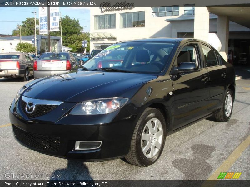 Black Mica / Black 2007 Mazda MAZDA3 i Sedan
