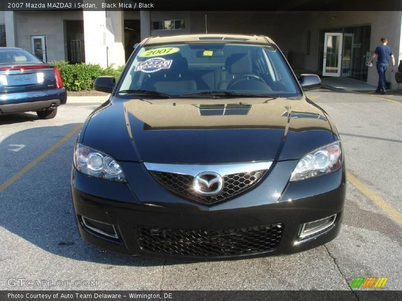 Black Mica / Black 2007 Mazda MAZDA3 i Sedan