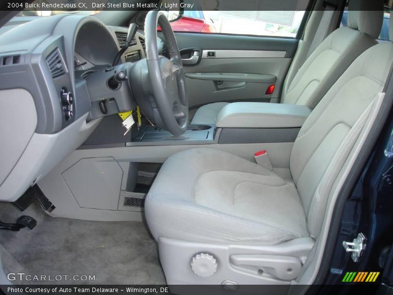 Dark Steel Blue Metallic / Light Gray 2004 Buick Rendezvous CX
