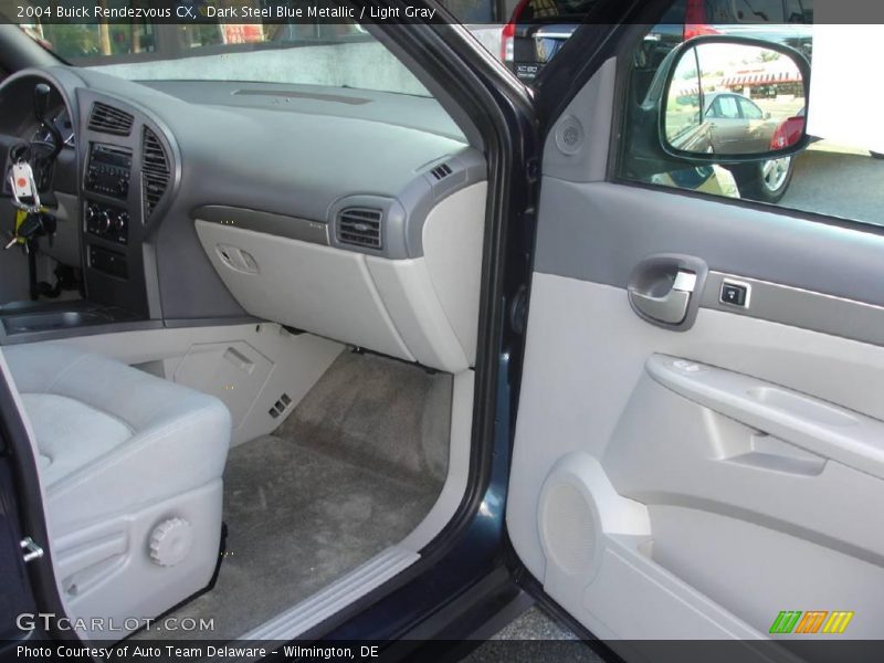 Dark Steel Blue Metallic / Light Gray 2004 Buick Rendezvous CX