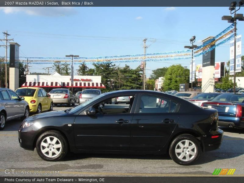 Black Mica / Black 2007 Mazda MAZDA3 i Sedan