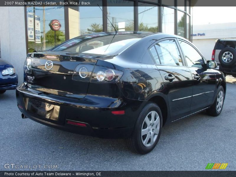 Black Mica / Black 2007 Mazda MAZDA3 i Sedan
