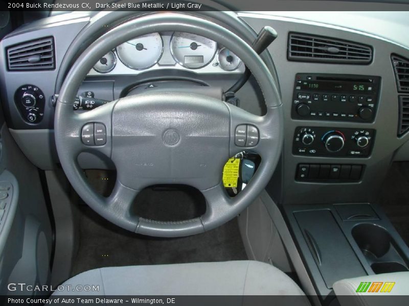 Dark Steel Blue Metallic / Light Gray 2004 Buick Rendezvous CX