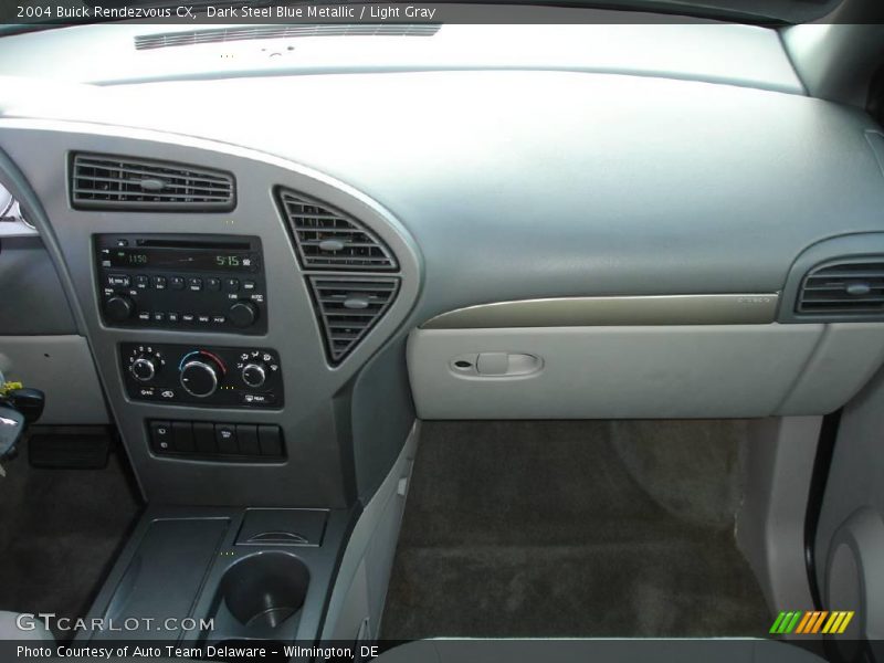 Dark Steel Blue Metallic / Light Gray 2004 Buick Rendezvous CX