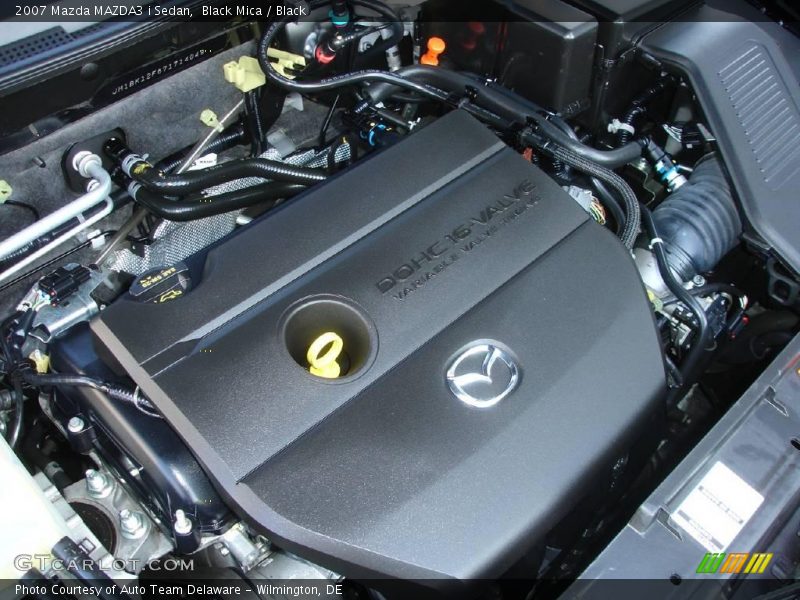Black Mica / Black 2007 Mazda MAZDA3 i Sedan