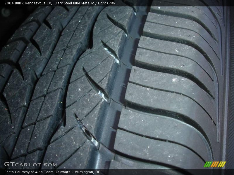 Dark Steel Blue Metallic / Light Gray 2004 Buick Rendezvous CX