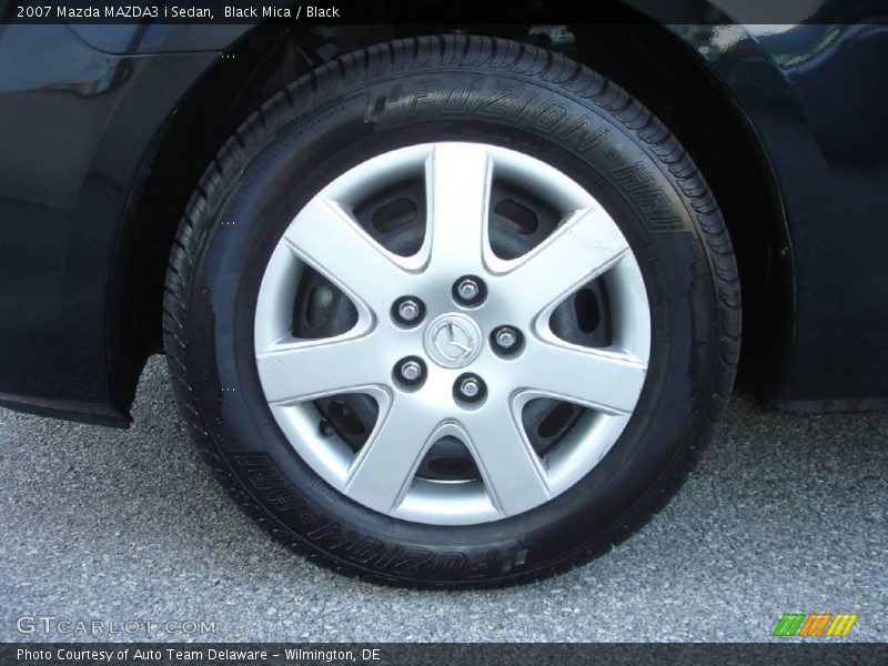 Black Mica / Black 2007 Mazda MAZDA3 i Sedan