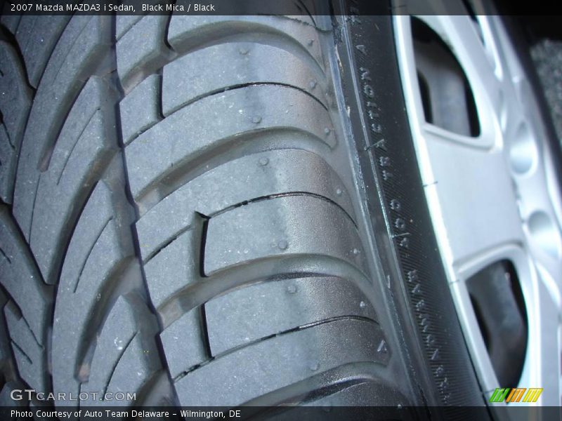 Black Mica / Black 2007 Mazda MAZDA3 i Sedan