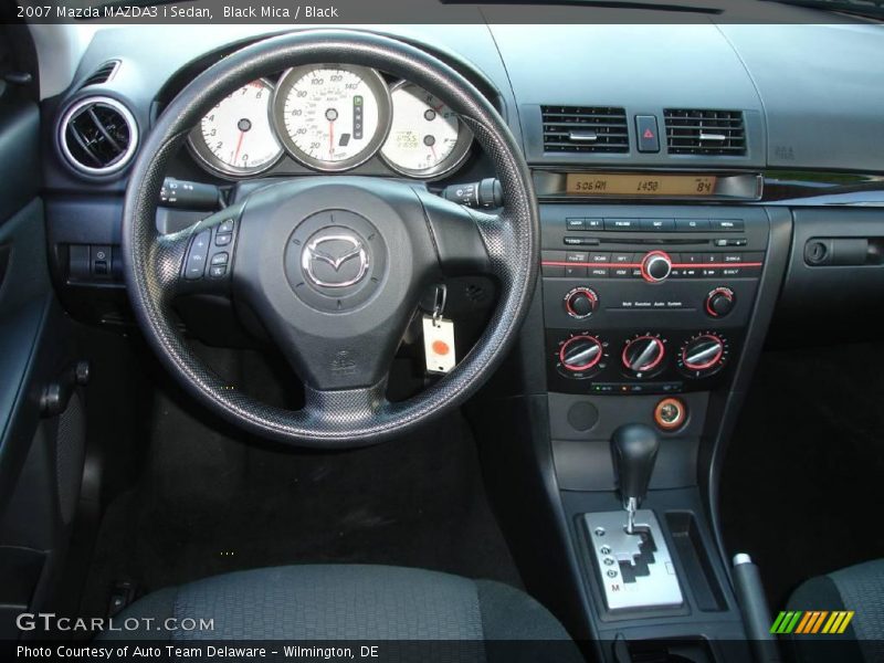 Black Mica / Black 2007 Mazda MAZDA3 i Sedan