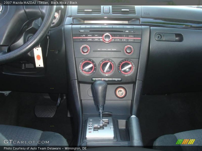 Black Mica / Black 2007 Mazda MAZDA3 i Sedan