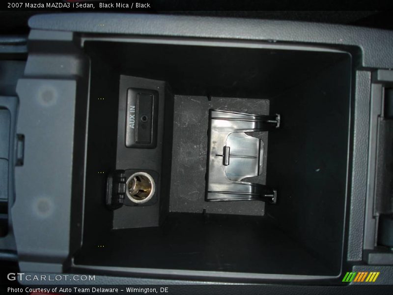 Black Mica / Black 2007 Mazda MAZDA3 i Sedan