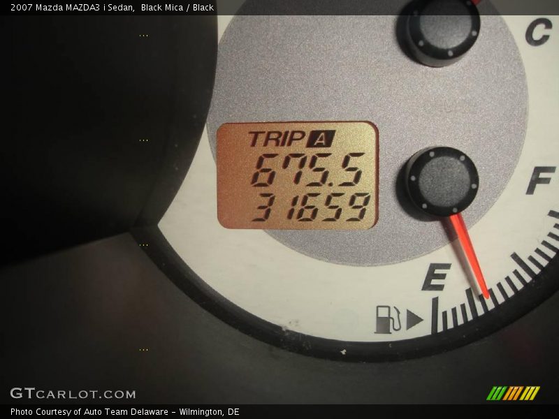 Black Mica / Black 2007 Mazda MAZDA3 i Sedan
