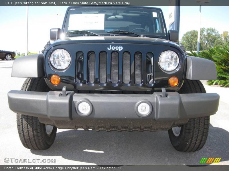Black / Dark Slate Gray/Medium Slate Gray 2010 Jeep Wrangler Sport 4x4