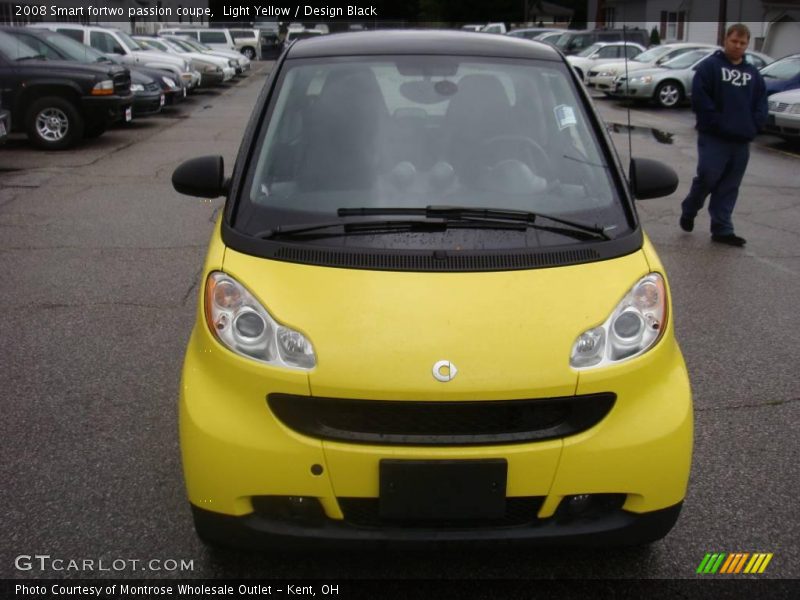 Light Yellow / Design Black 2008 Smart fortwo passion coupe