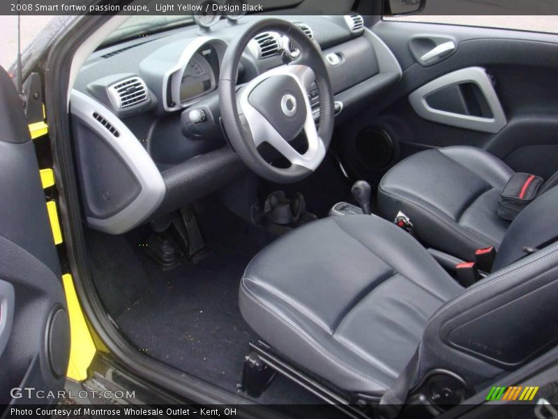 Light Yellow / Design Black 2008 Smart fortwo passion coupe