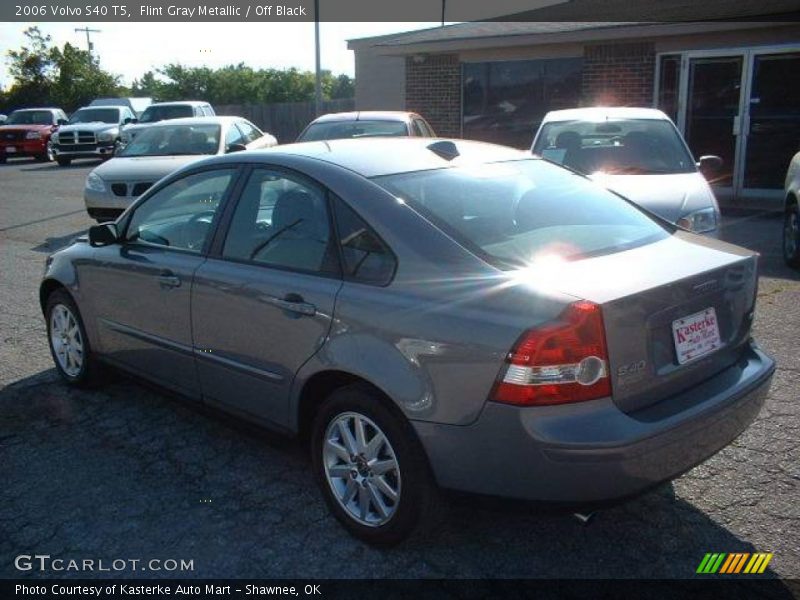 Flint Gray Metallic / Off Black 2006 Volvo S40 T5